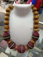 Collar Bolas rayas - Imagen 3