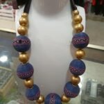 Collar bolas bicolor