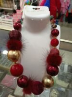 Collar Bolas peluche