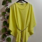 Blusa Murciélago Texturizada