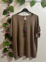 Blusa Texturizada Obersize