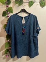 Blusa Texturizada Obersize - Imagen 2