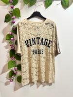 Camiseta Vintage Transparente - Imagen 2