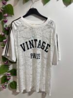 Camiseta Vintage Transparente